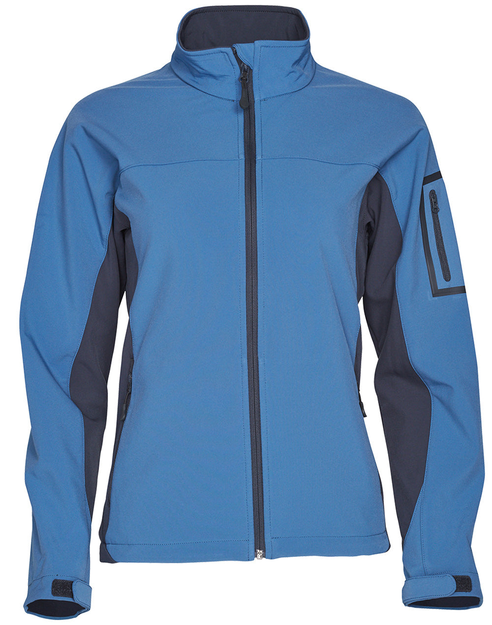 [JK32] Ladies’ Contrast Softshell Jacket
