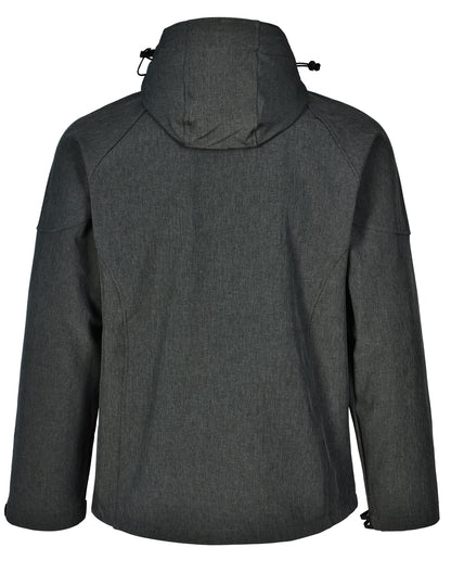 [JK33] Men's Softshell Full Zip Hoodie