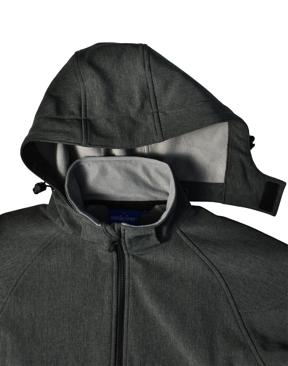 [JK33] Men's Softshell Full Zip Hoodie
