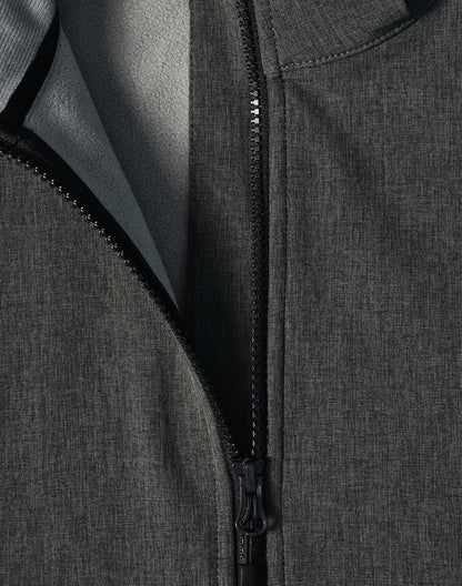 [JK33] Men's Softshell Full Zip Hoodie
