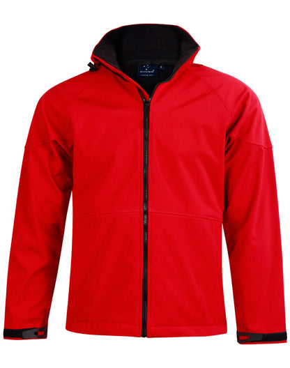 [JK33K] Kids' Softshell Full Zip Hoodie