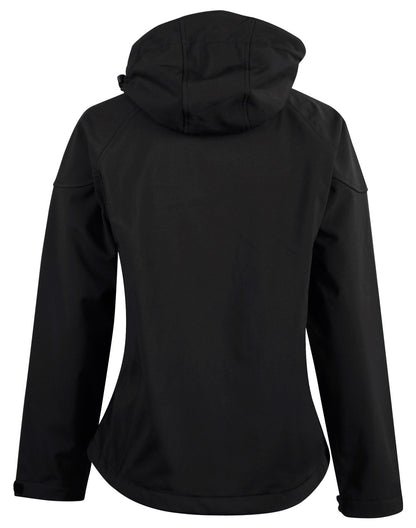 [JK34] Ladies' Softshell Full Zip Hoodie