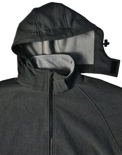 [JK34] Ladies' Softshell Full Zip Hoodie