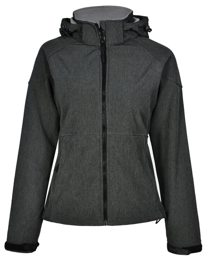 [JK34] Ladies' Softshell Full Zip Hoodie