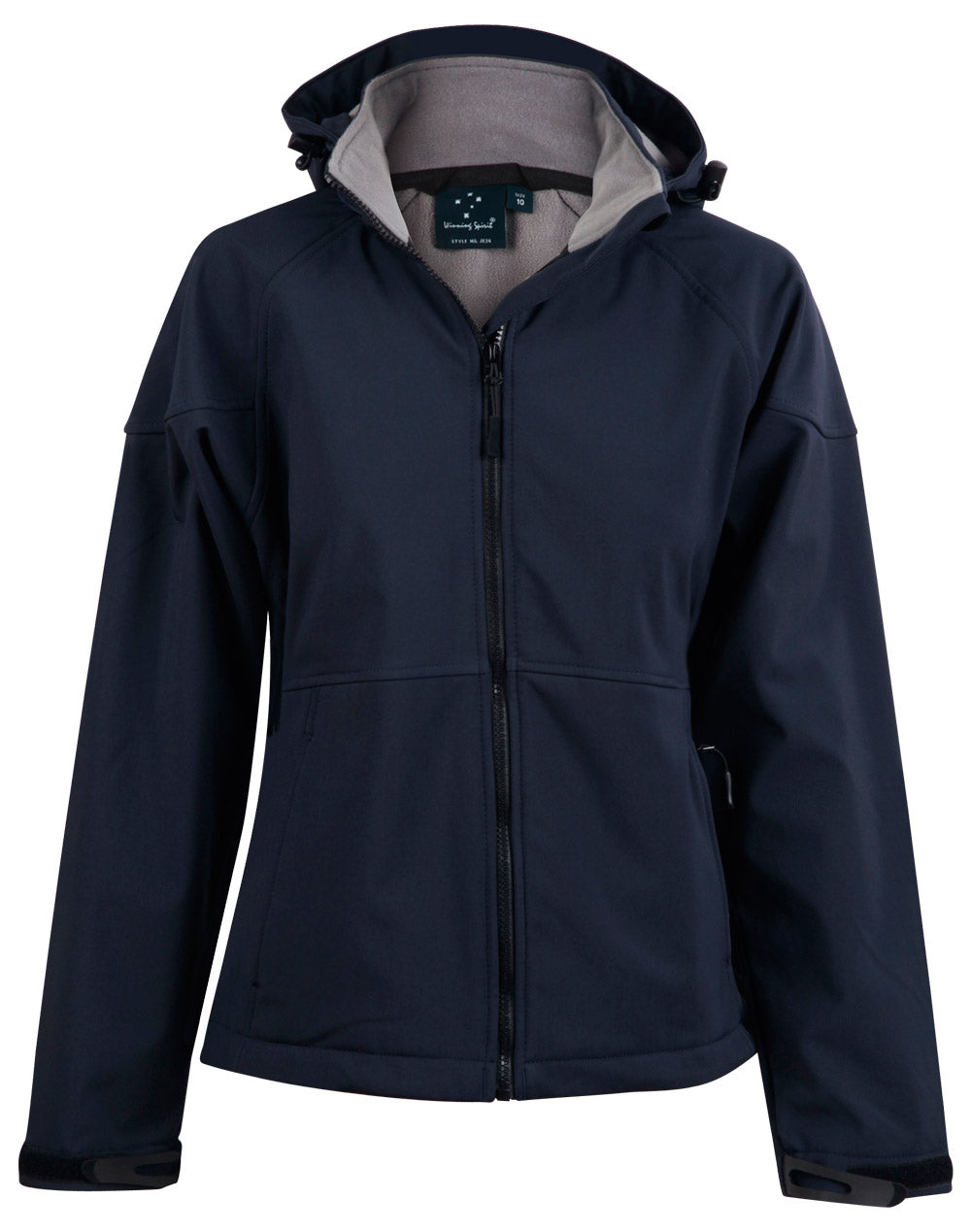 [JK34] Ladies' Softshell Full Zip Hoodie