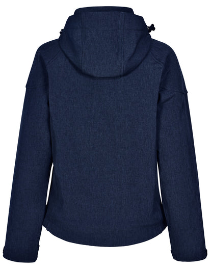 [JK34] Ladies' Softshell Full Zip Hoodie