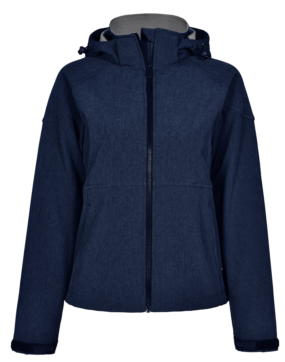 [JK34] Ladies' Softshell Full Zip Hoodie