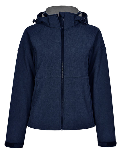 [JK34] Ladies' Softshell Full Zip Hoodie