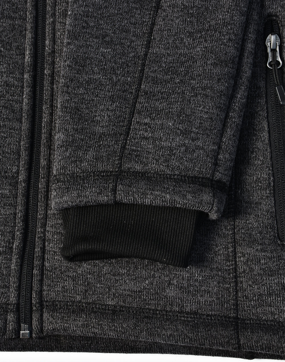 [JK41] Men's Heather Bonded Fleece Jacket