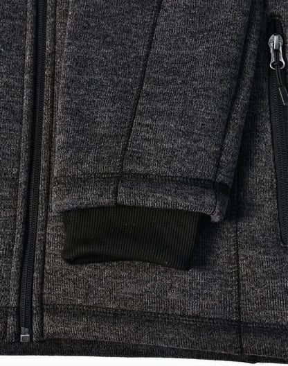 [JK41] Men's Heather Bonded Fleece Jacket