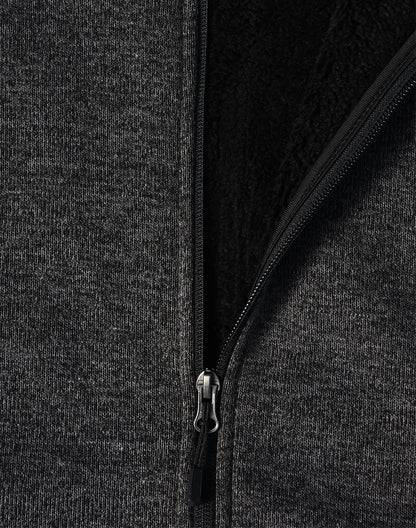 [JK41] Men's Heather Bonded Fleece Jacket