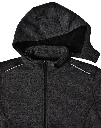 [JK41] Men's Heather Bonded Fleece Jacket