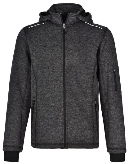 [JK41] Men's Heather Bonded Fleece Jacket
