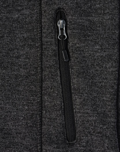 [JK41] Men's Heather Bonded Fleece Jacket