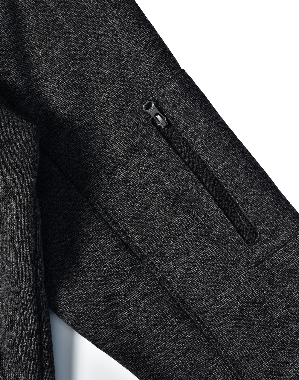 [JK41] Men's Heather Bonded Fleece Jacket