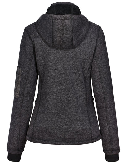 [JK42] Ladies' Heather Bonded Fleece Jacket