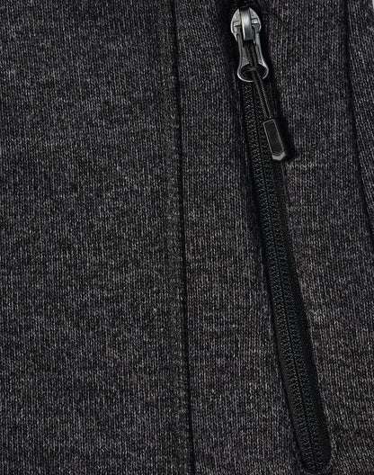 [JK42] Ladies' Heather Bonded Fleece Jacket