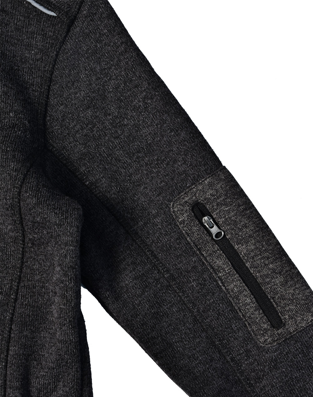 [JK42] Ladies' Heather Bonded Fleece Jacket