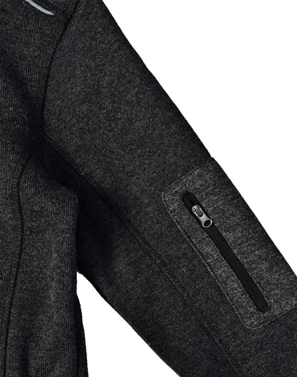 [JK42] Ladies' Heather Bonded Fleece Jacket