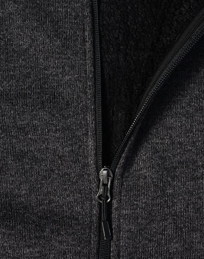 [JK42] Ladies' Heather Bonded Fleece Jacket