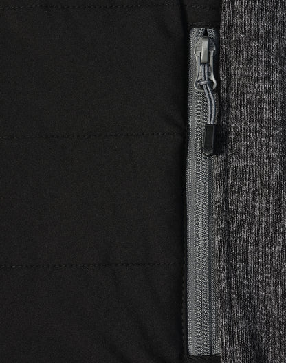 [JK43] Men's Heather Sleeve/Quilted Body Jacket