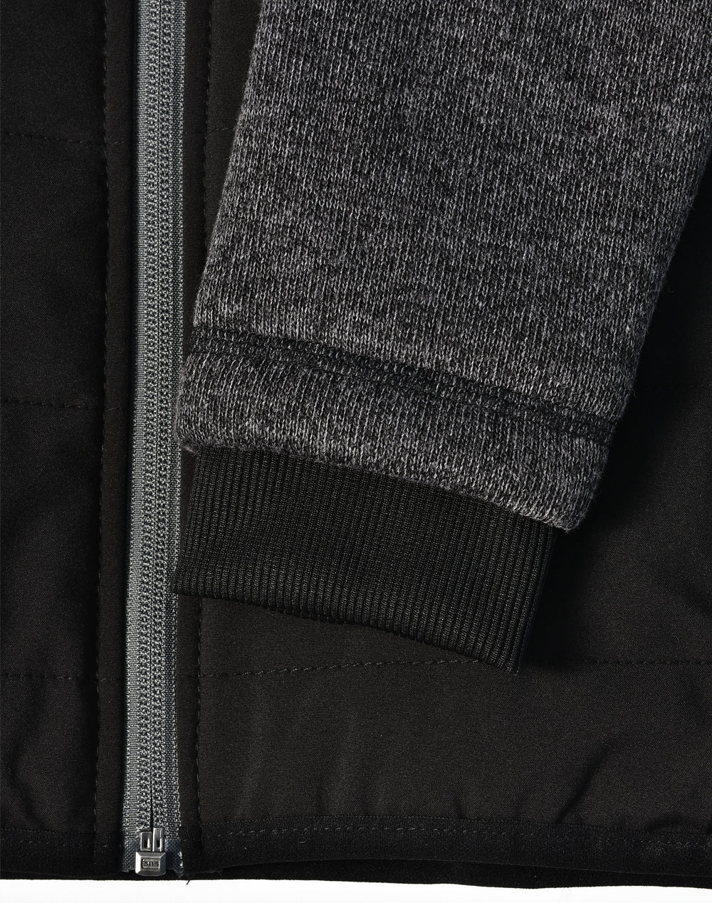 [JK43] Men's Heather Sleeve/Quilted Body Jacket