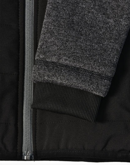 [JK43] Men's Heather Sleeve/Quilted Body Jacket