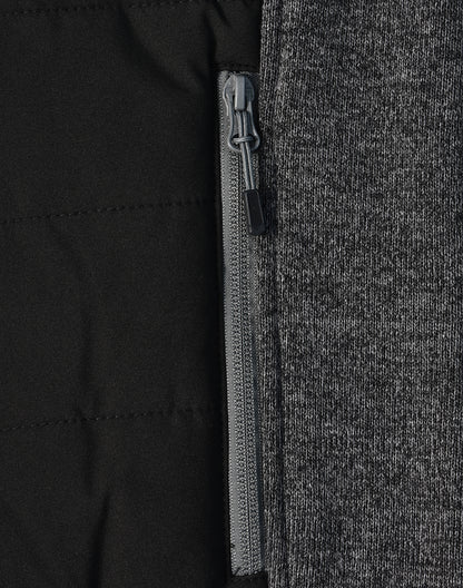 [JK44] Ladies' Heather Sleeve/Quilted Body Jacket