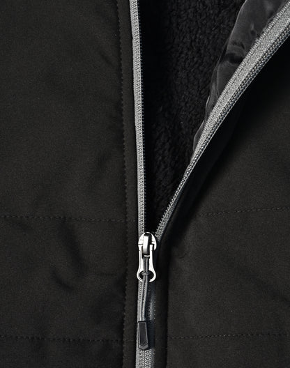 [JK44] Ladies' Heather Sleeve/Quilted Body Jacket