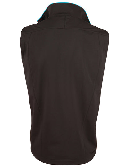 [JK46] Ladies' Softshell Contrast Vest