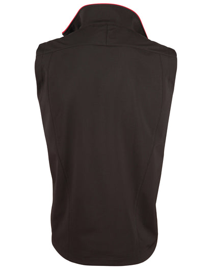[JK46] Ladies' Softshell Contrast Vest