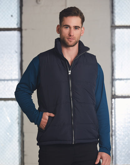 [JK47] Adult's Heavy Quilted Vest