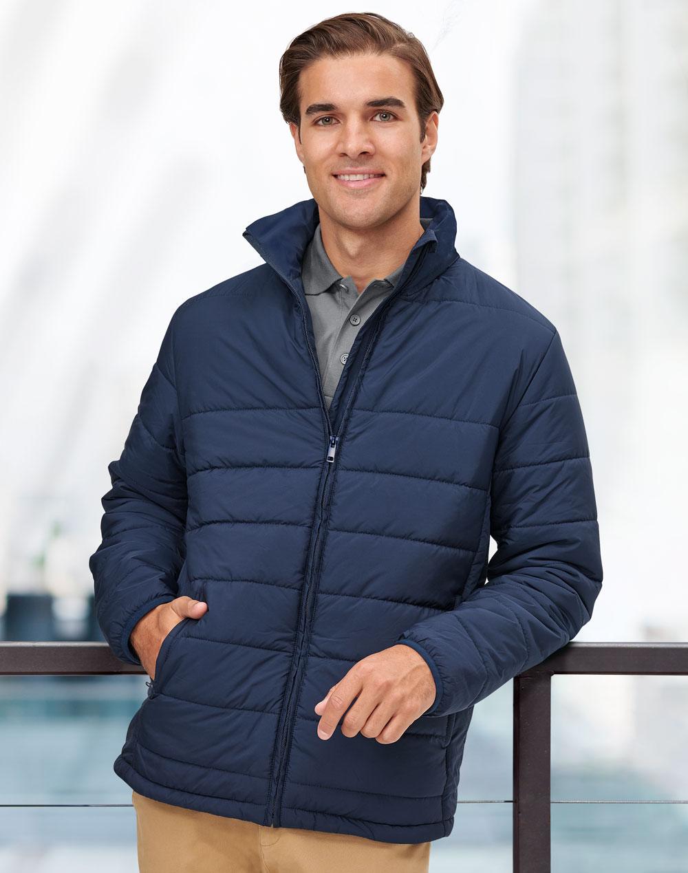 [JK59] Men's Sustainable Insulated Puffer Jacket (3D Cut)