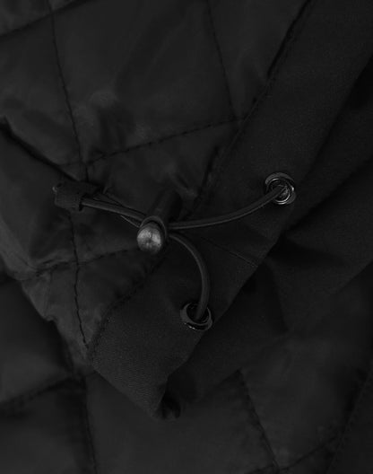 [JK65] Unisex Quilted Waterproof Jacket