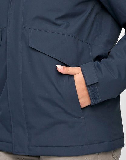 [JK65] Unisex Quilted Waterproof Jacket