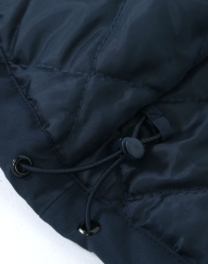 [JK65] Unisex Quilted Waterproof Jacket