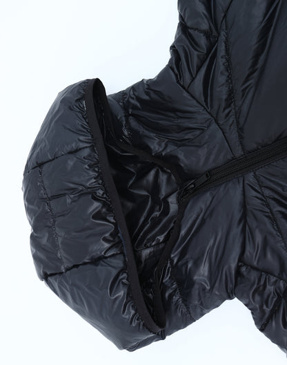 [JK67] Unisex Sustainable Lightweight Hooded Puffer Jacket