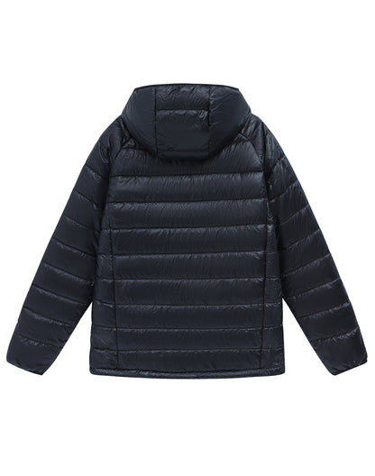 [JK67] Unisex Sustainable Lightweight Hooded Puffer Jacket
