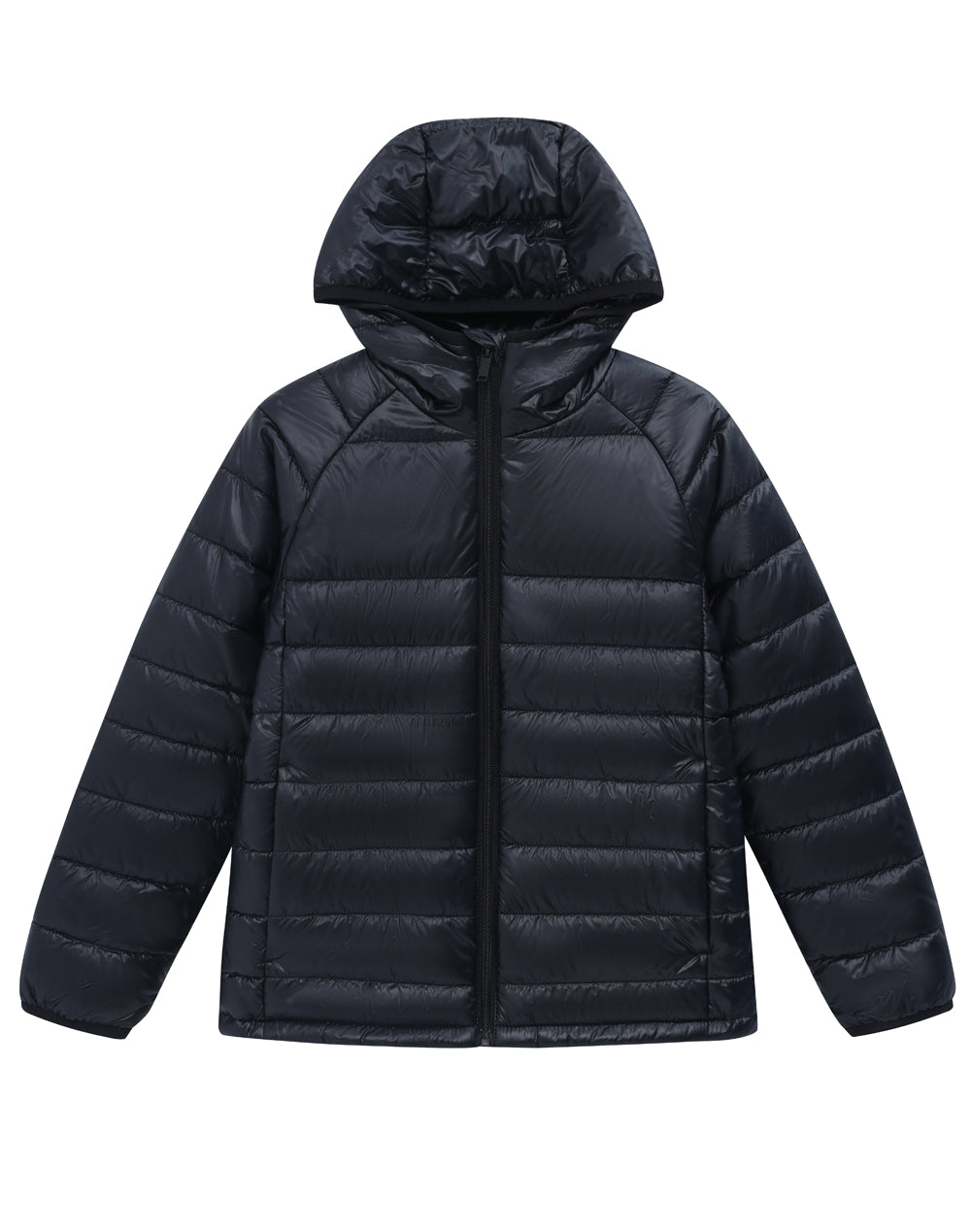 [JK67] Unisex Sustainable Lightweight Hooded Puffer Jacket