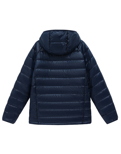 [JK67] Unisex Sustainable Lightweight Hooded Puffer Jacket