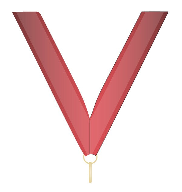 Red VIP Ribbon - 30mm – Recognition ID