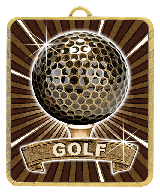 Gold Lynx Medal - Golf