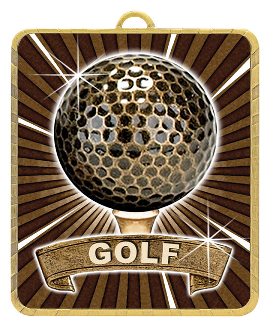 Gold Lynx Medal - Golf