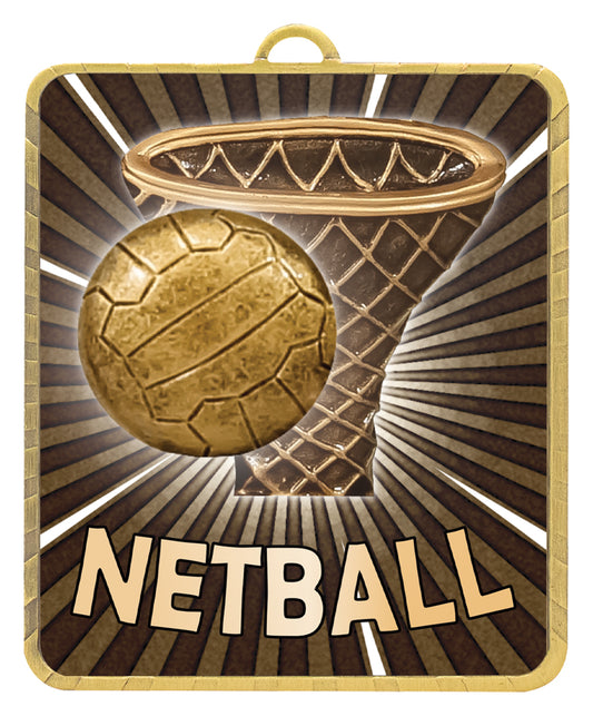 Gold Lynx Medal - Netball