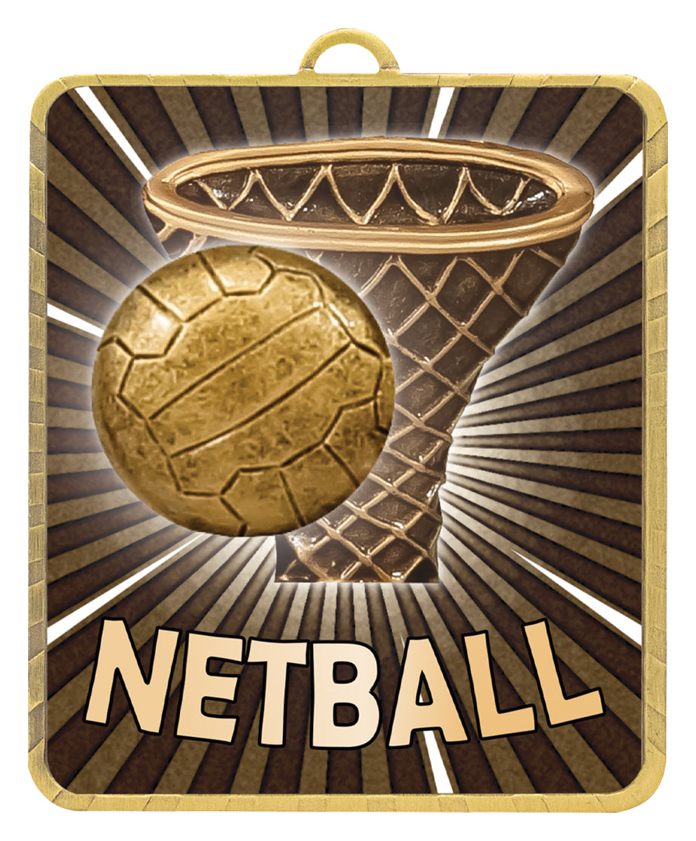 Gold Lynx Medal - Netball