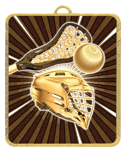 Gold Lynx Medal - Lacrosse