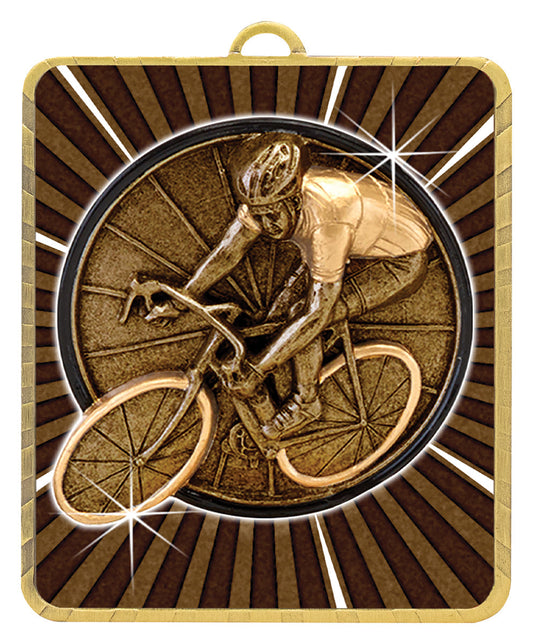 Gold Lynx Medal - Cycling