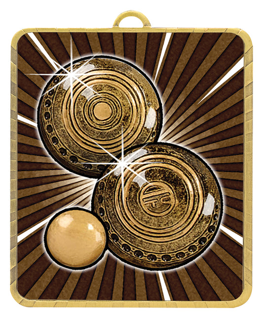 Gold Lynx Medal - Bowls