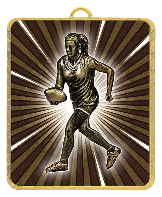 Gold Lynx Medal - Aussie Rules Female