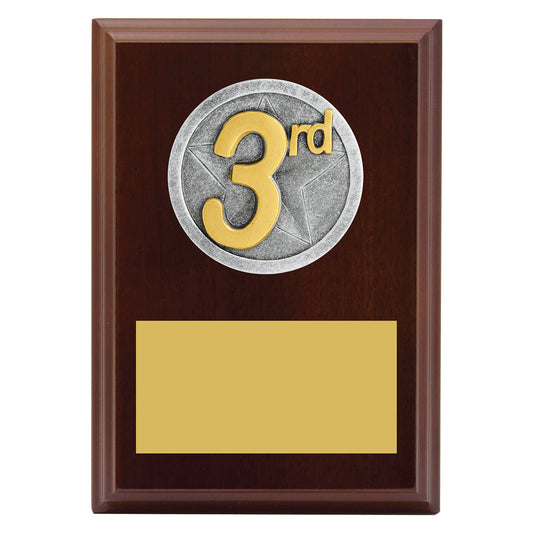 Peak Plaque 3rd Place